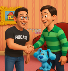 🎧 A Podcast That Listens Back? Steve from Blue’s Clues Is Doing It.