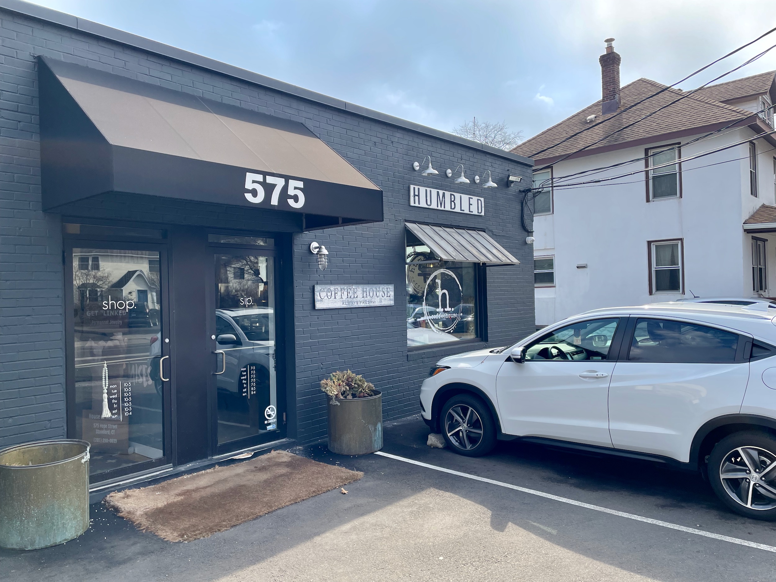 Stamford's Humbled Coffeehouse and the Perfect Americano