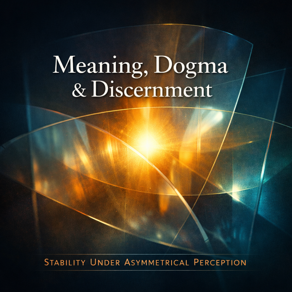 Meaning, Dogma and Discernment - Stability Under Asymmetrical Perception