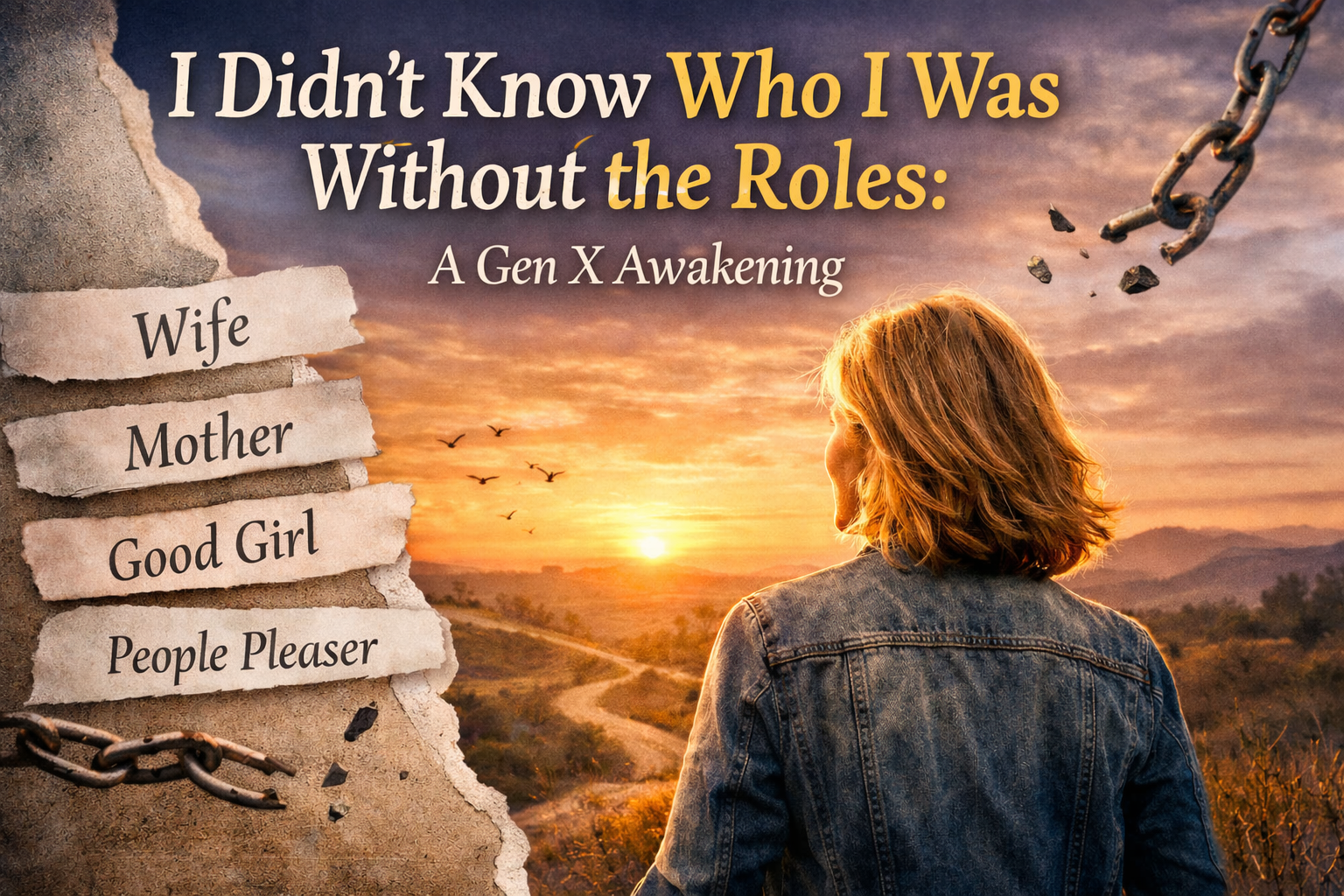 I Didn’t Know Who I Was Without the Roles: A Gen X Awakening I Didn’t Know Who I Was Without the Roles: A Gen X Awakening