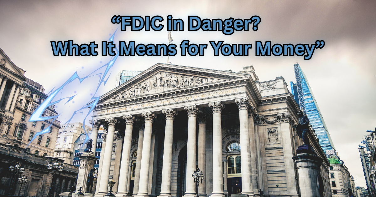 “FDIC in Danger? What It Means for Your Money”