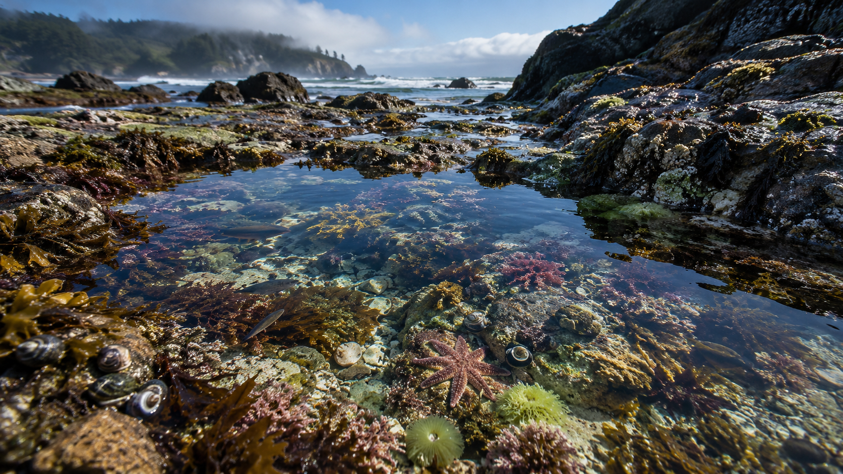 How One Tide Pool Can Hold an Entire Ocean World