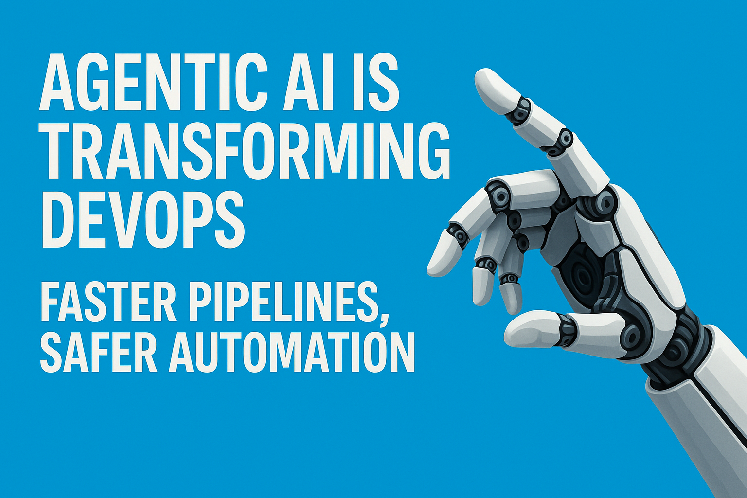 Agentic AI Is Transforming DevOps — Faster Pipelines, Safer Automation