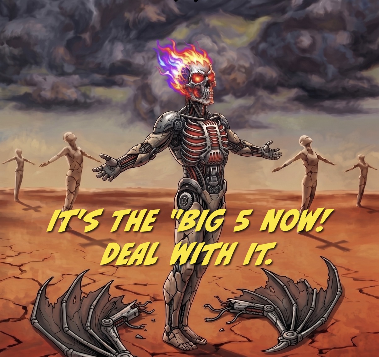 The "Big Four" is a Myth: Why Testament Makes it the Big Five The "Big Four" is a Myth: Why Testament Makes it the Big Five