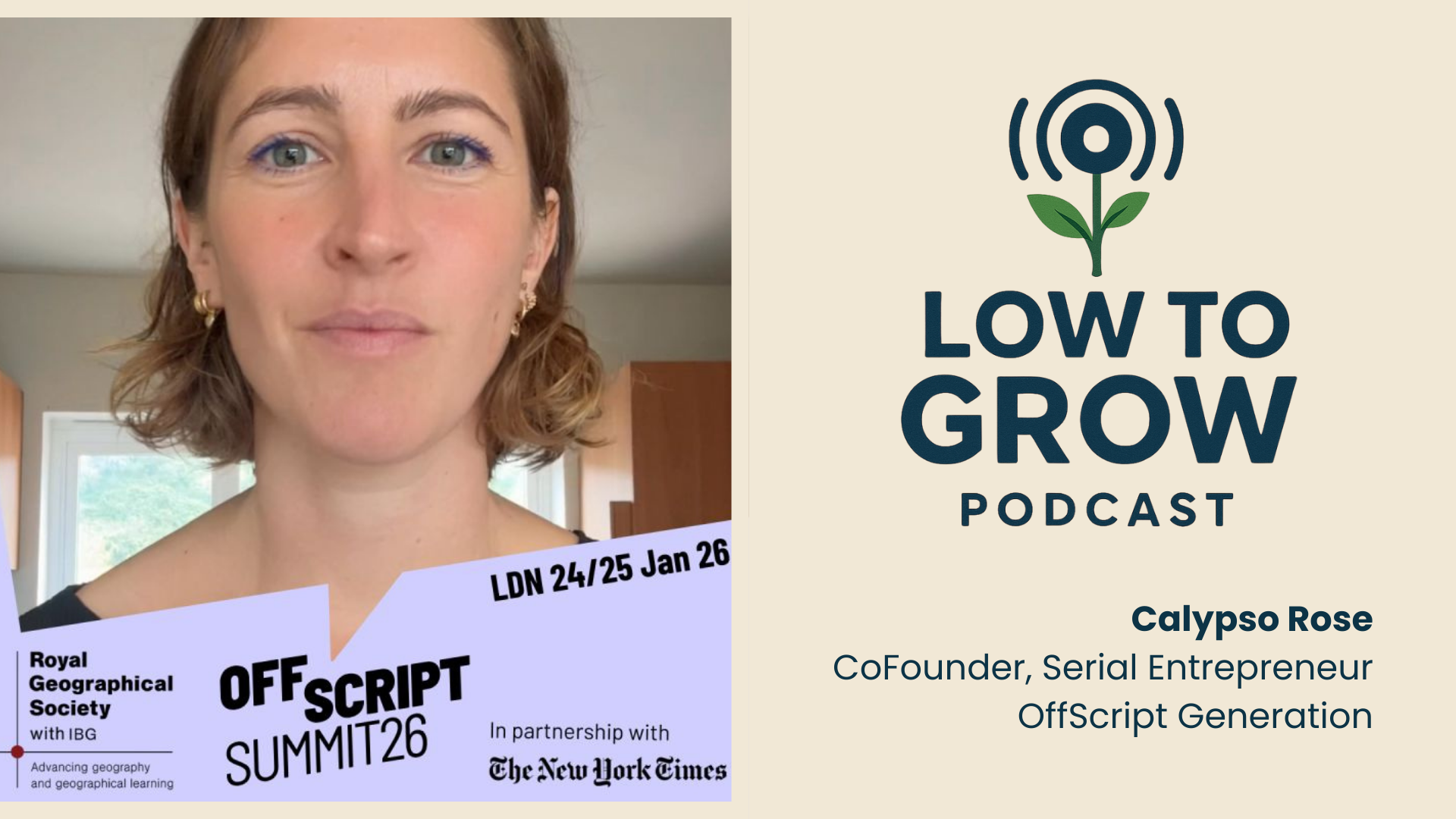 Running OffScript with Calypso Rose and Guest Features Max Fosh, William Hanson, Reese Wong and Charlotte Liebling