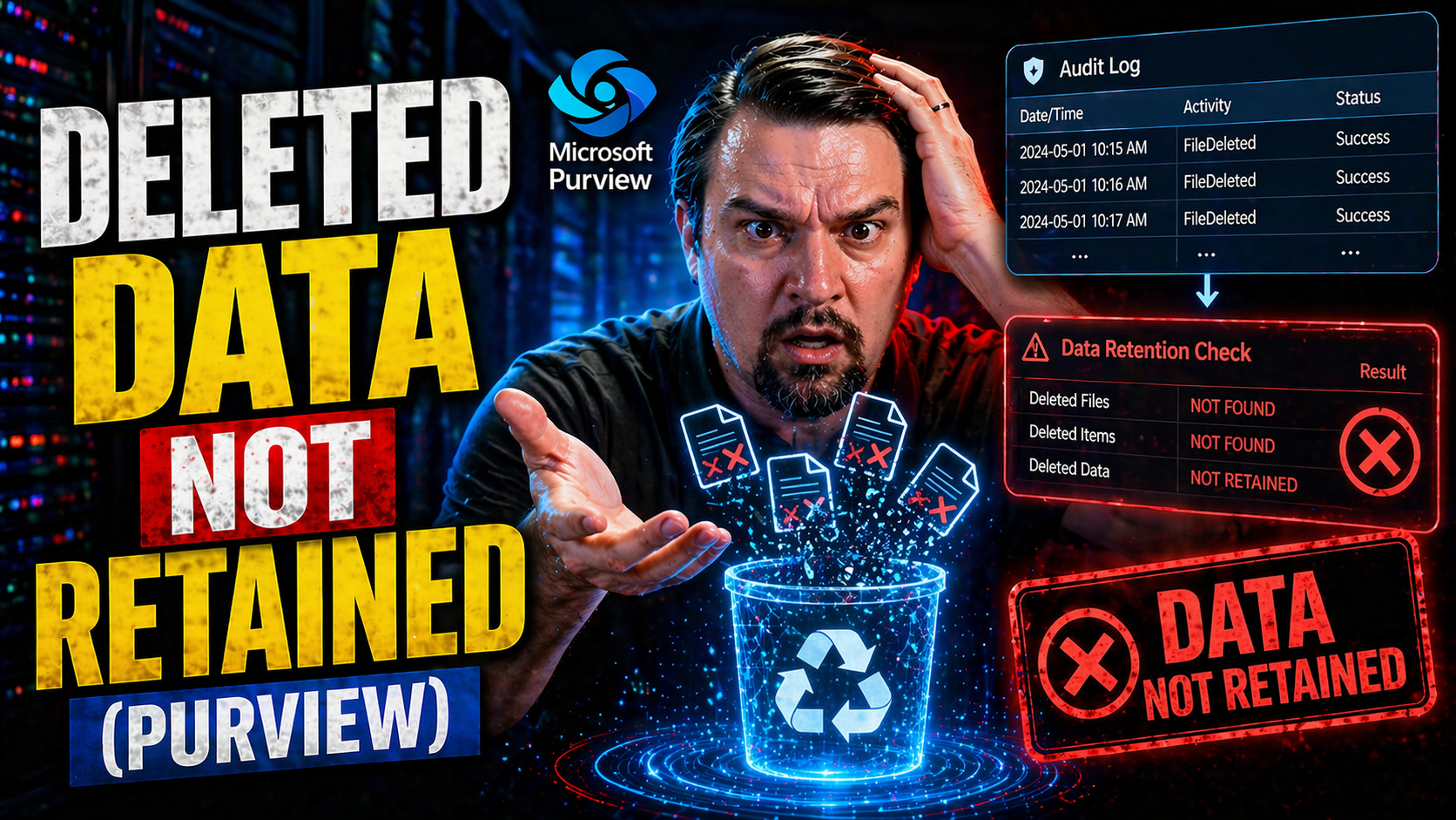 Deleted Data Not Retained: The Myths and Realities