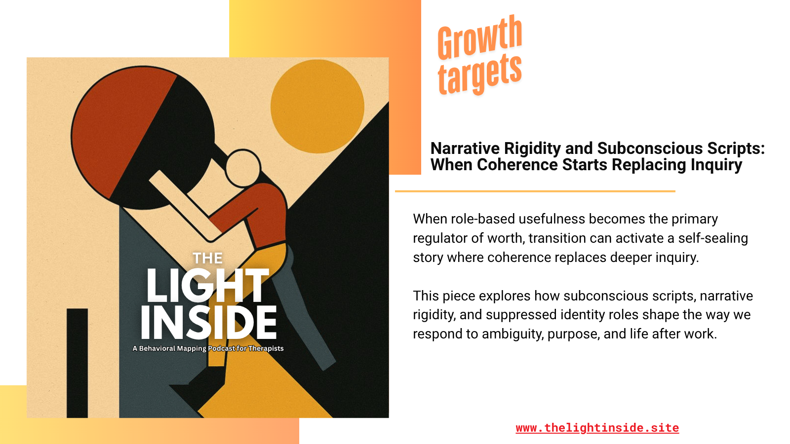 The Light Inside Podcast is a global, clinician-facing educational platform dedicated to advancing trauma-informed therapeutic work. Designed for practicing mental health professionals, supervisors, and researchers, we explore how primary and seconda