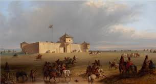 THE WOMAN AT HORSE CREEK and ASMALL BEGINNING    FORT LARAMIE