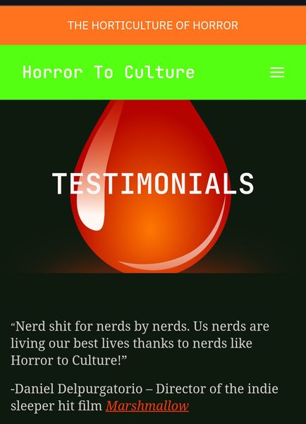 New Testimonials...! New Testimonials...!