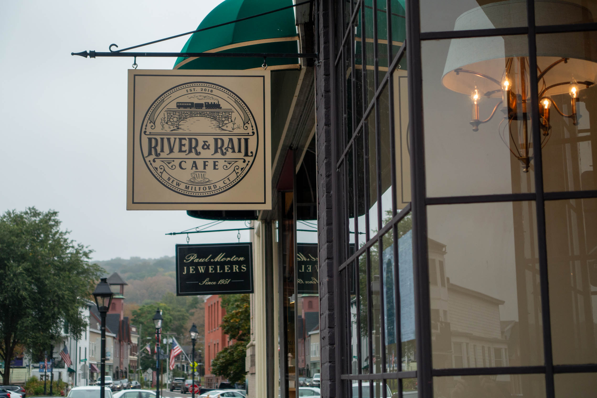 MAX BMW Service Trip: Coffee at River and Rail Cafe, New Milford