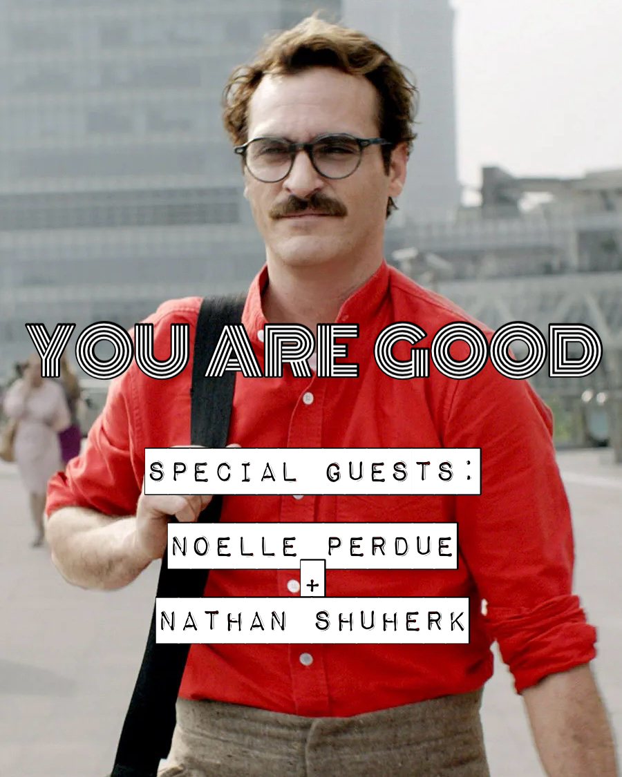 Her w. Noelle Perdue and Nathan Shuherk