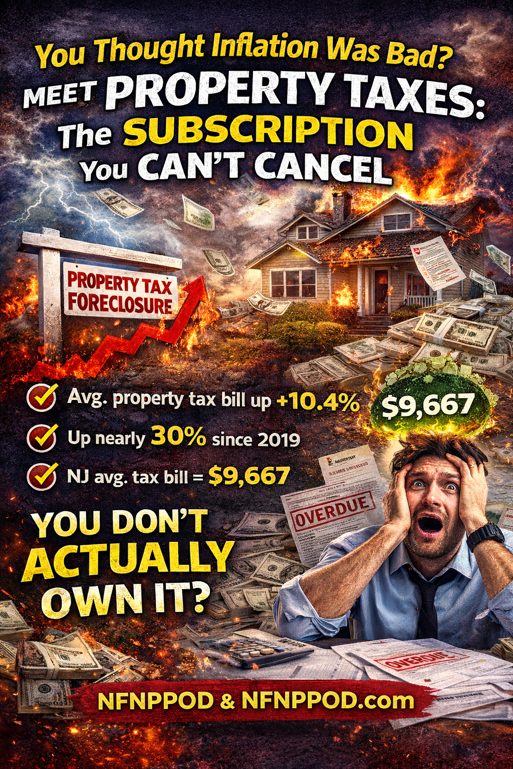 You Thought Inflation Was Bad? Meet Property Taxes: The Subscription You Can’t Cancel