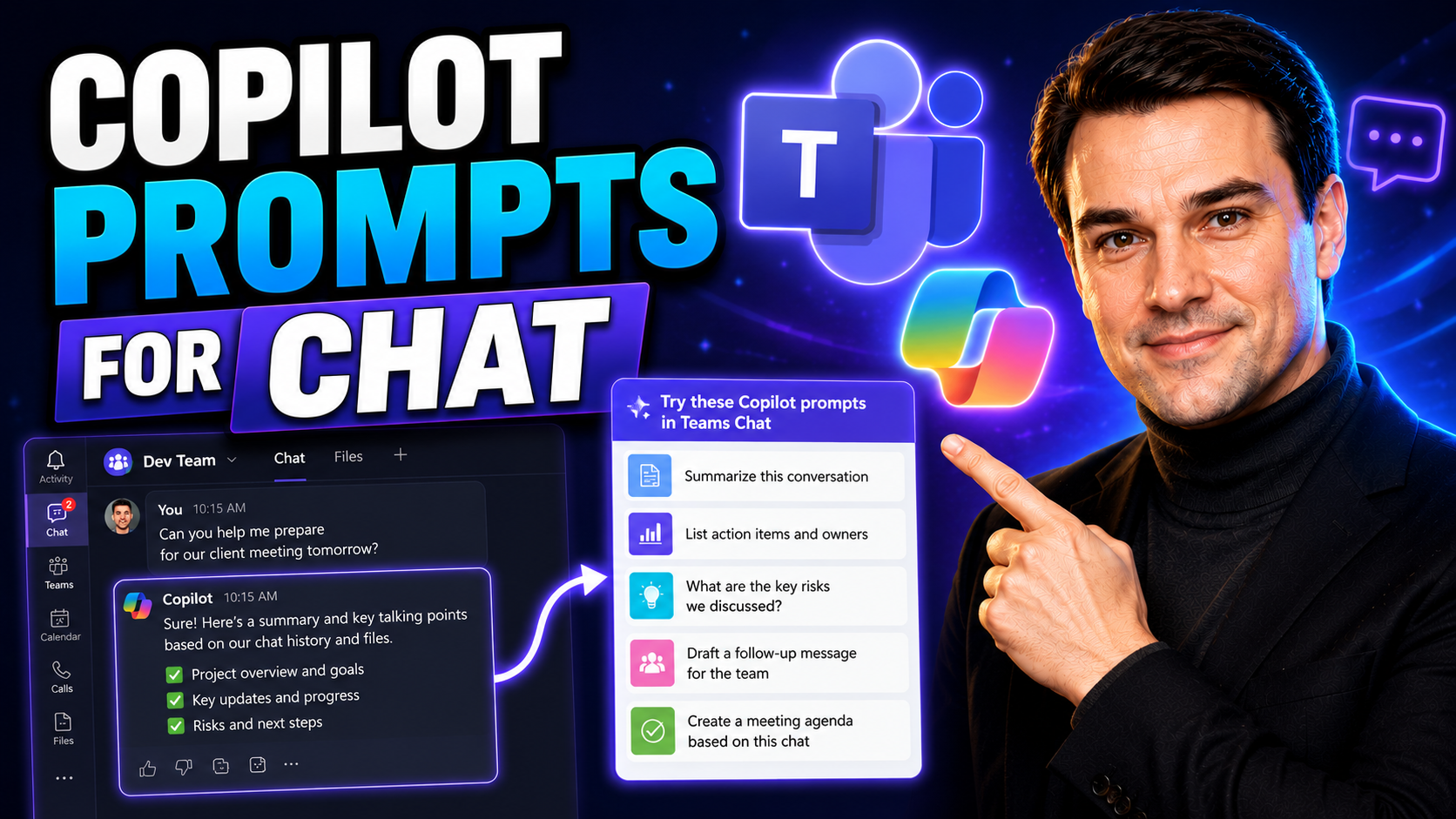 Master Copilot Prompts for Chat in Microsoft 365 and Teams