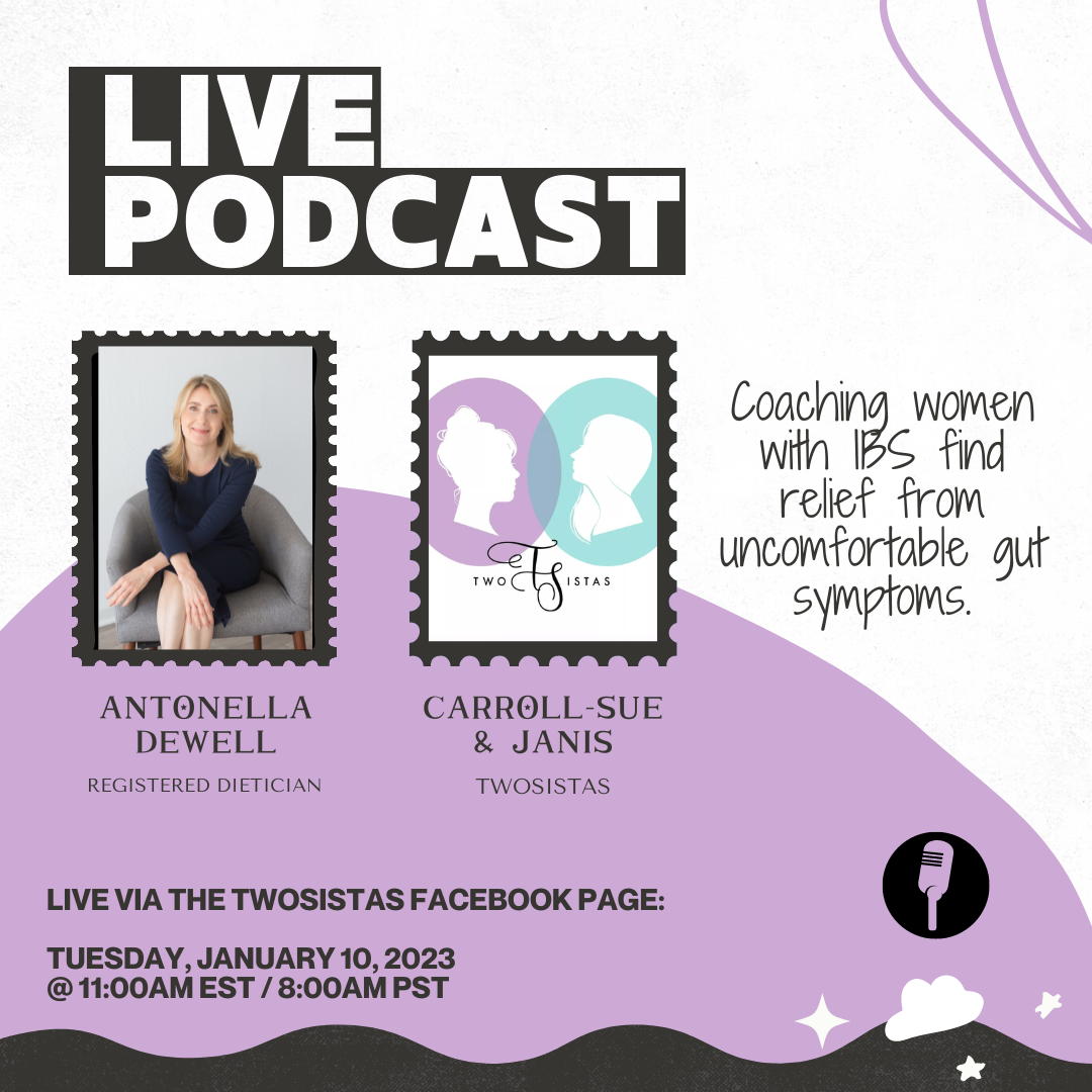 TwoSistas - Live Podcast Scheduled - Tuesday, January 10, 2023