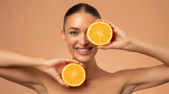 Eating more vitamin C can physically change your skin