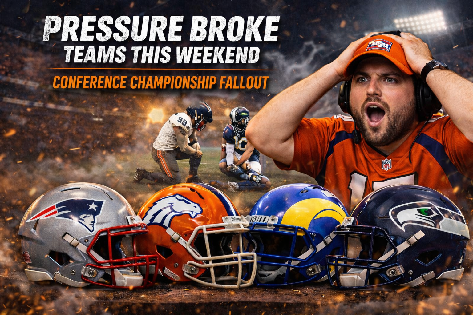 Pressure Broke Teams This Weekend: Conference Championship Fallout