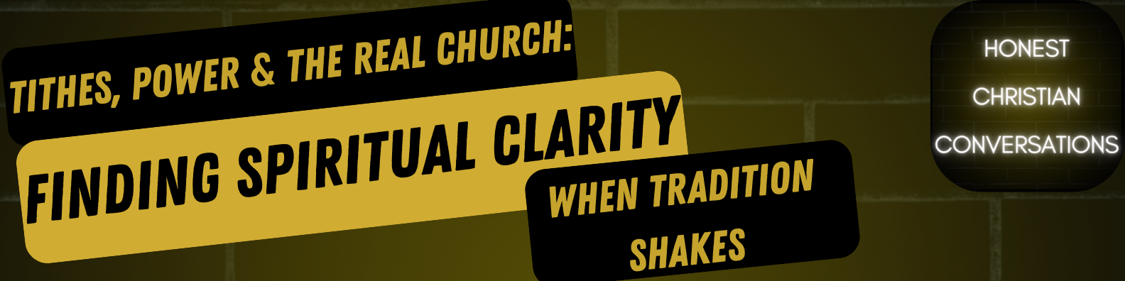 Tithes, Power & the Real Church: Finding Spiritual Clarity When Tradition Shakes Tithes, Power & the Real Church: Finding Spiritual Clarity When Tradition Shakes