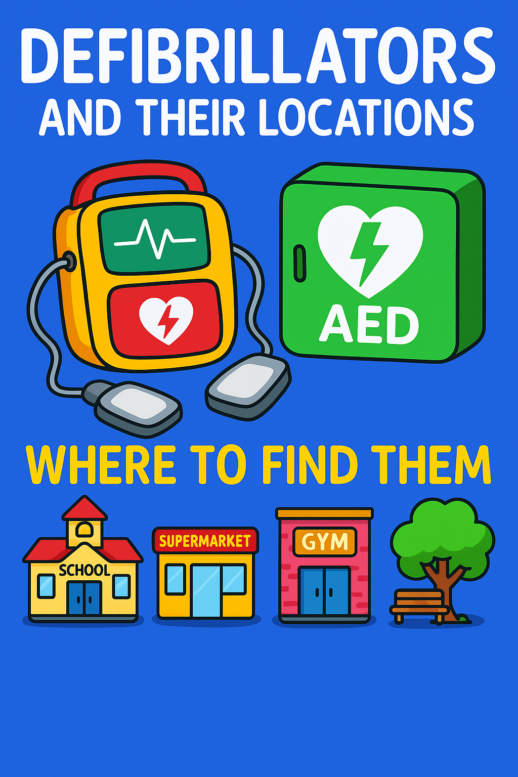 Defibrillators and their Locations