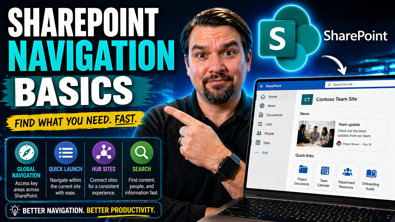 SharePoint Navigation Basics: A SharePoint Guide Online for Effective Site Structure