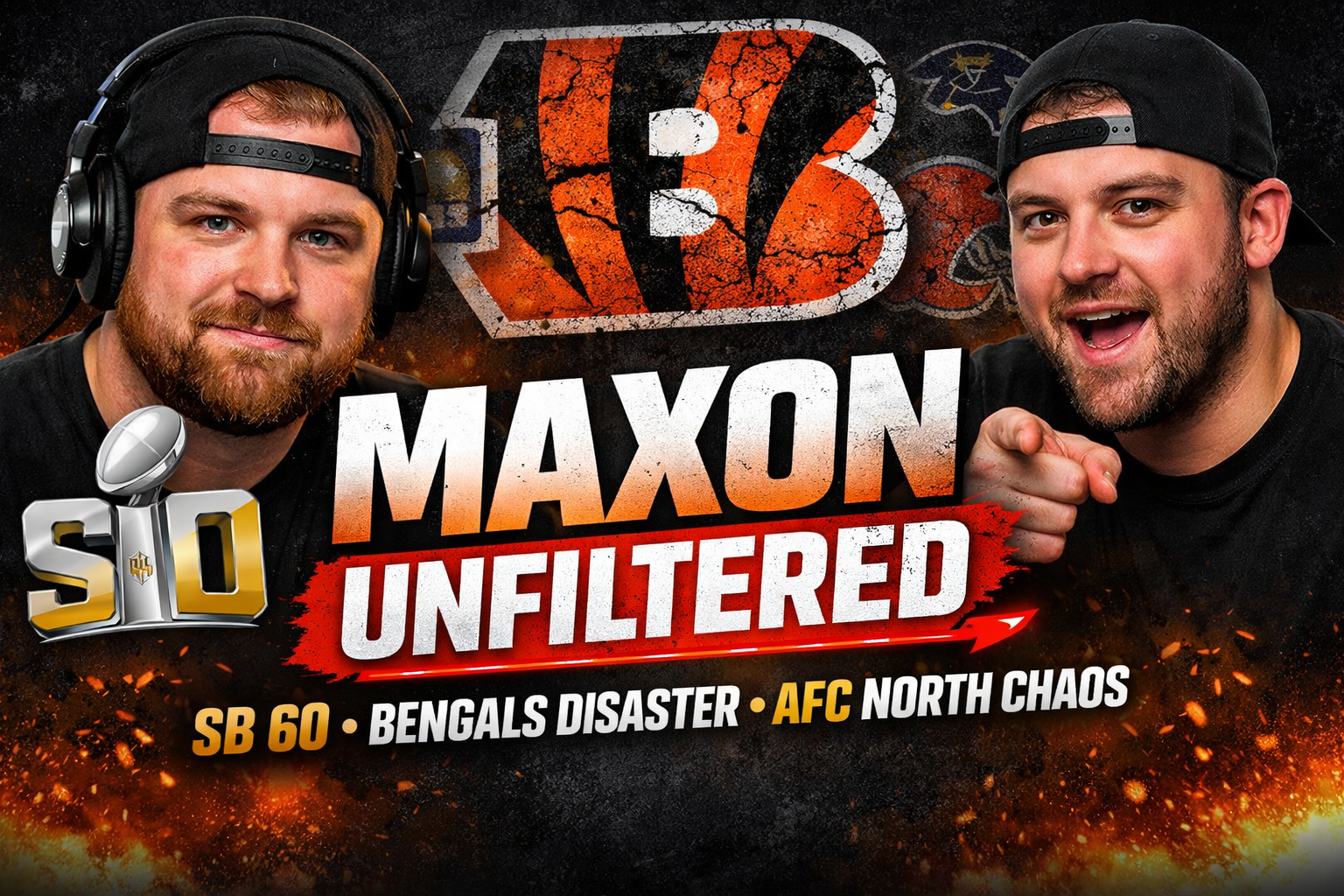 Maxon Unfiltered: Bengals Misery, AFC North Chaos & Super Bowl 60