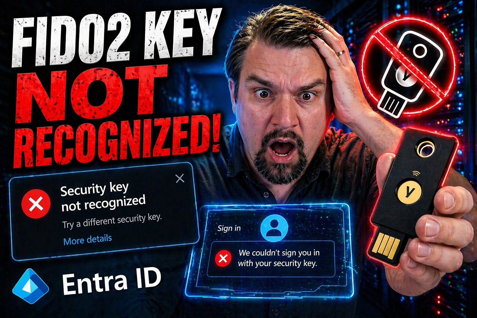 FIDO2 Key Not Recognized: Troubleshooting and Solutions for Microsoft Environments