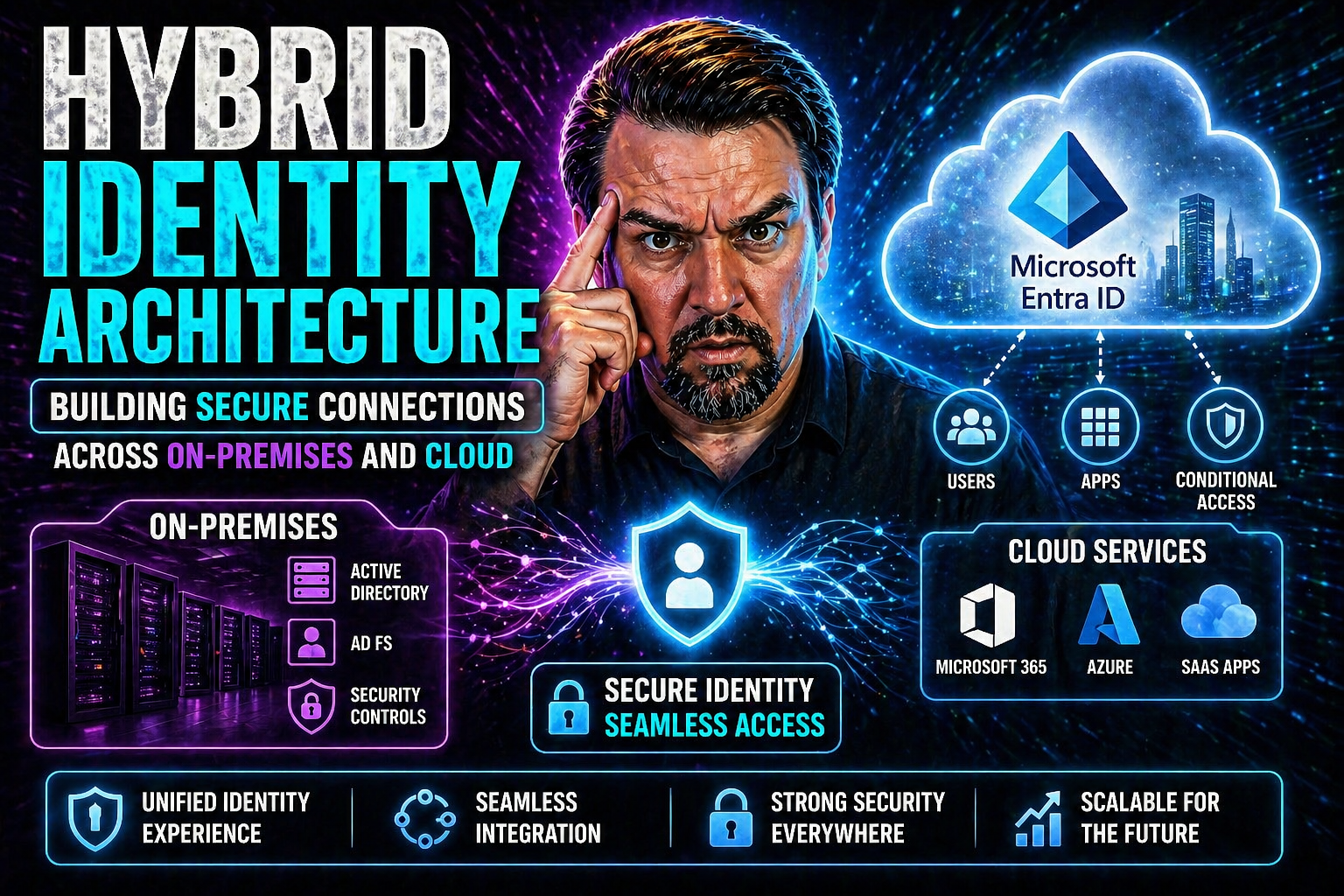 Hybrid Identity Architecture: Building Secure Connections Across On-Premises and Cloud