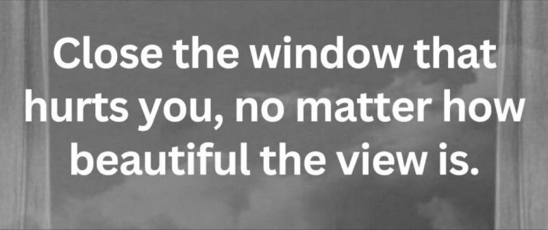 Closing the Window that Hurts You