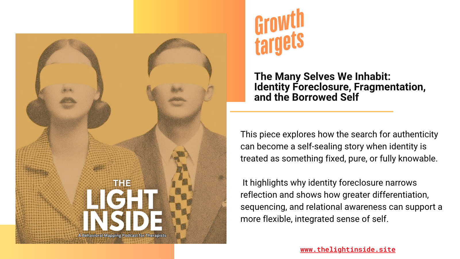 The Many Selves We Inhabit: Identity Foreclosure, Fragmentation, and the Borrowed Self