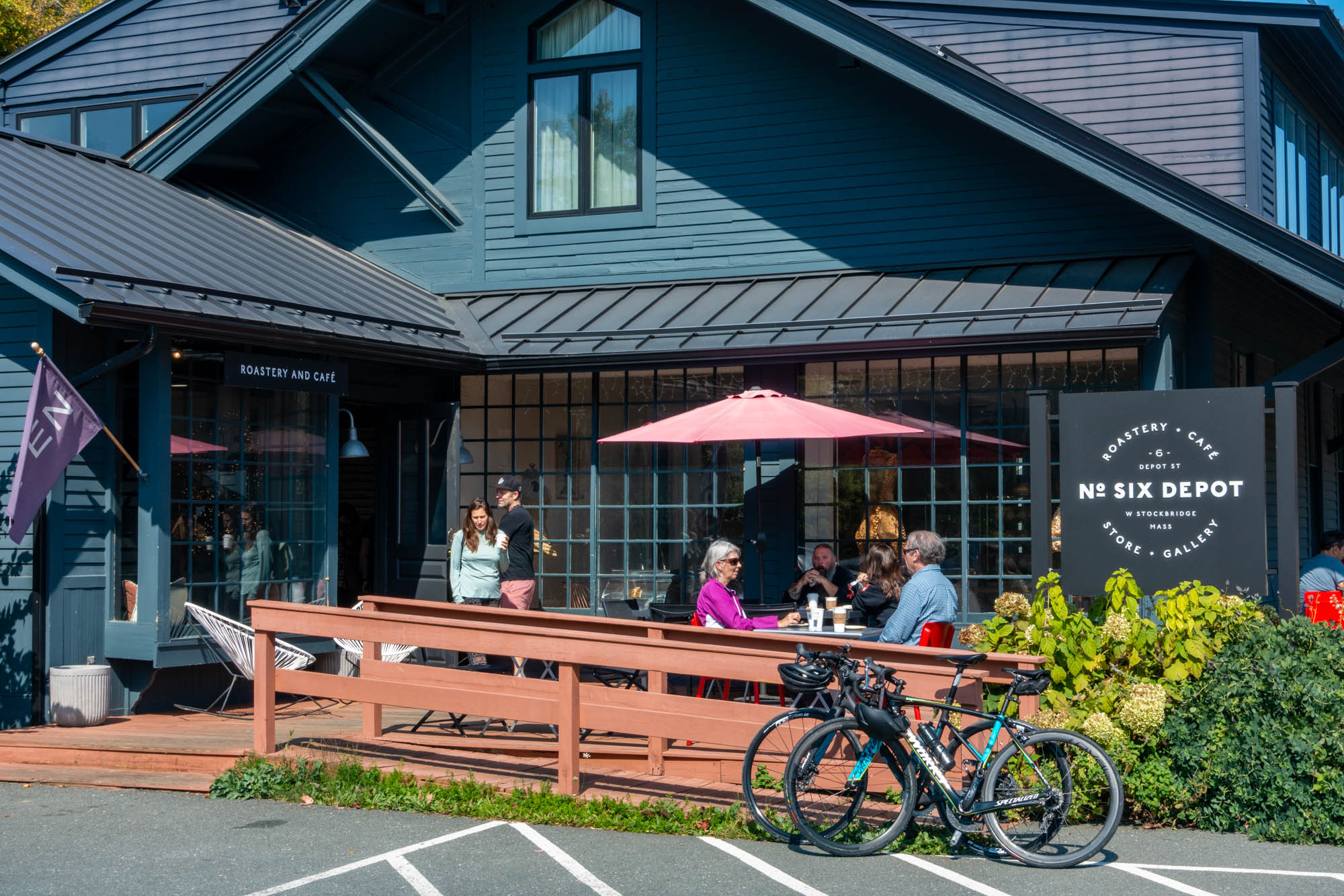 Riding the Backroads to No. Six Depot Roastery & Cafe