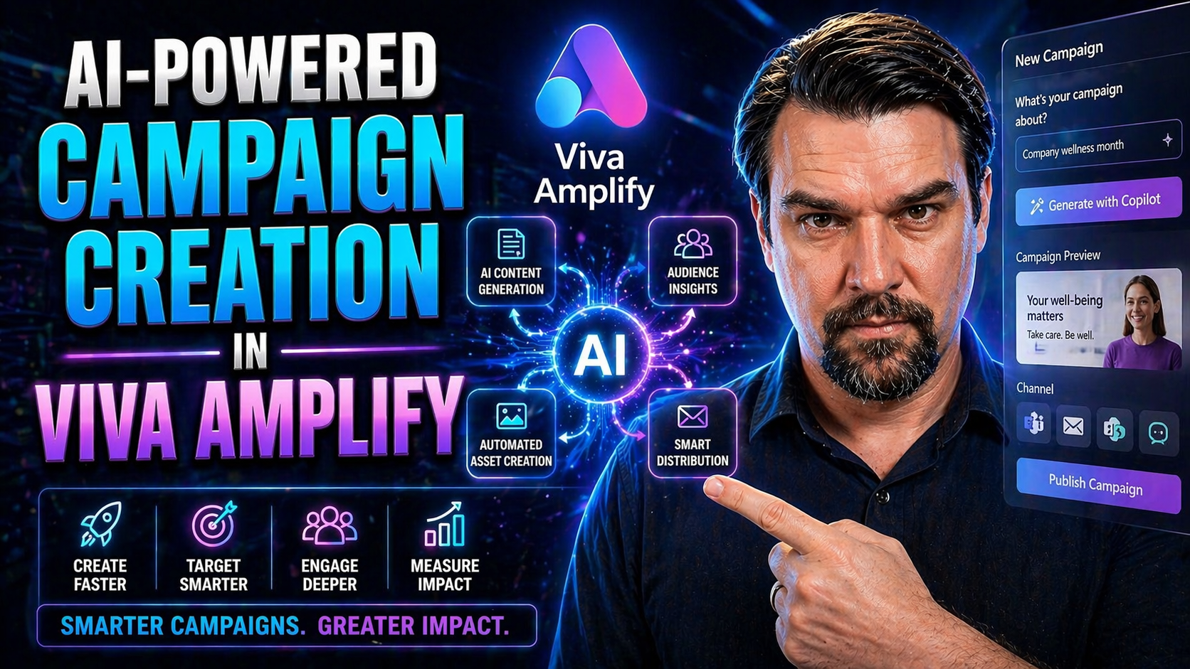 AI-Powered Campaign Creation in Viva Amplify