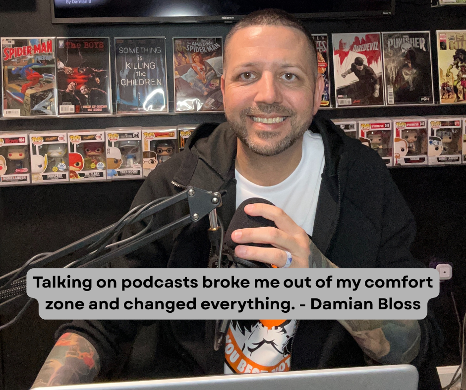 Building a Platform for Change: How Podcasting and Online Presence Amplified Damian Bloss's Message