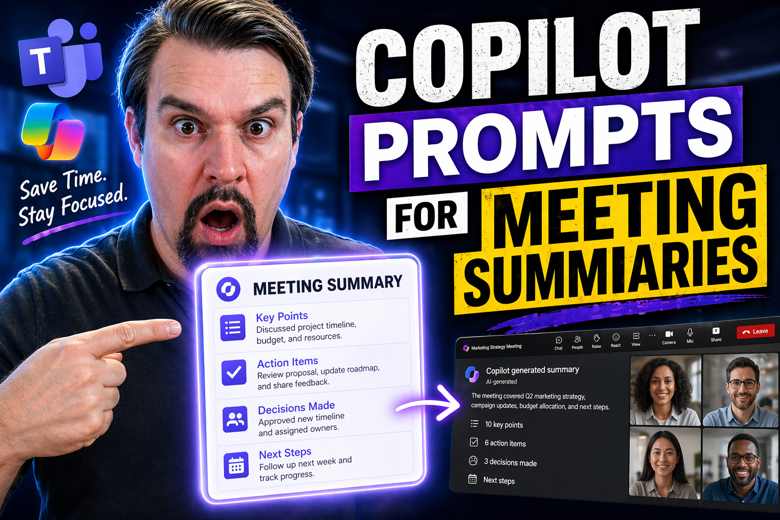 Mastering Copilot Prompts for Meeting Summaries in Microsoft 365