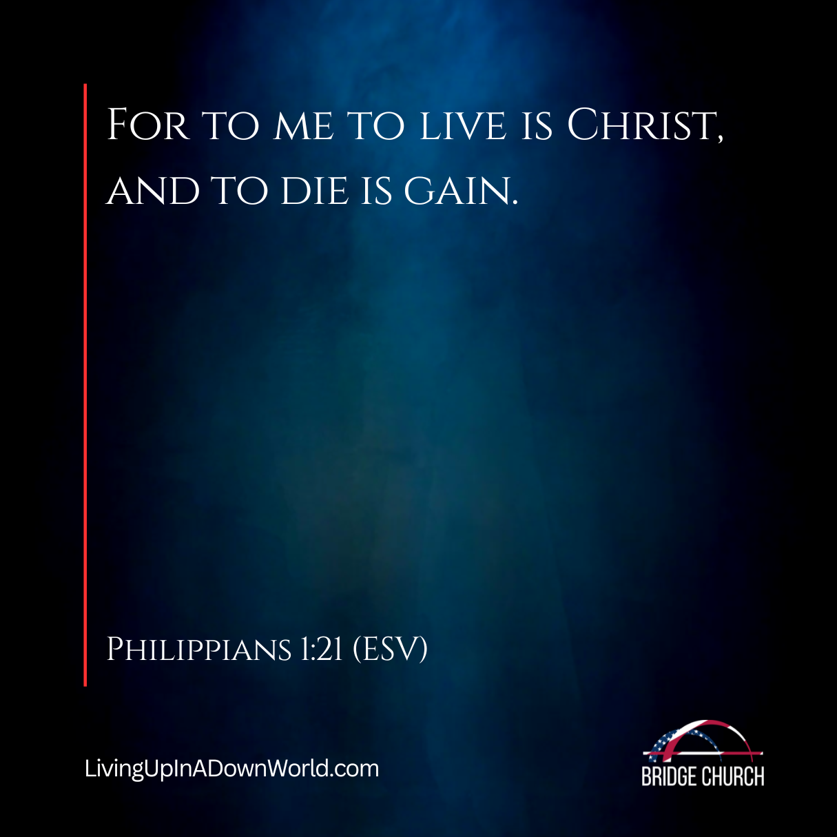 The Daily Grind ☕️ - To Live or Die is Christ