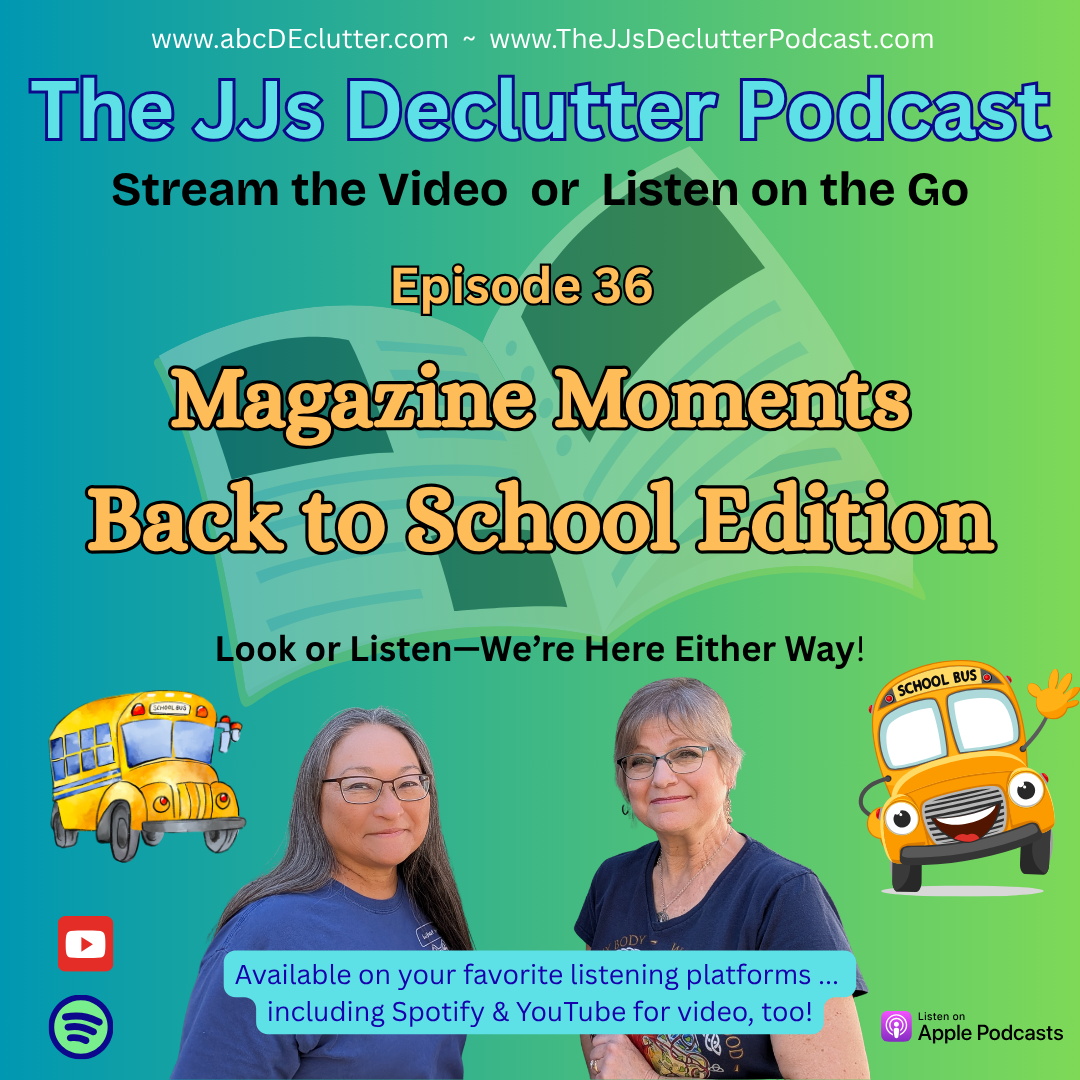 Magazine Moments: Back to School Edition - 7 Areas to Tackle Now