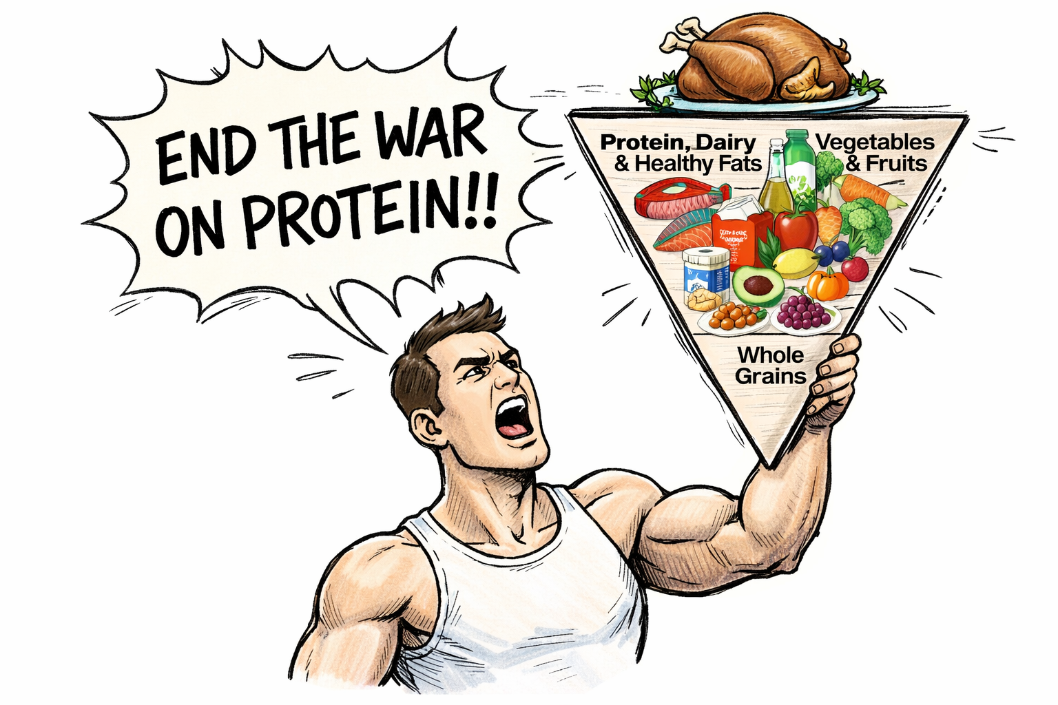 END THE WAR ON PROTEIN!! 💪🏽🏆