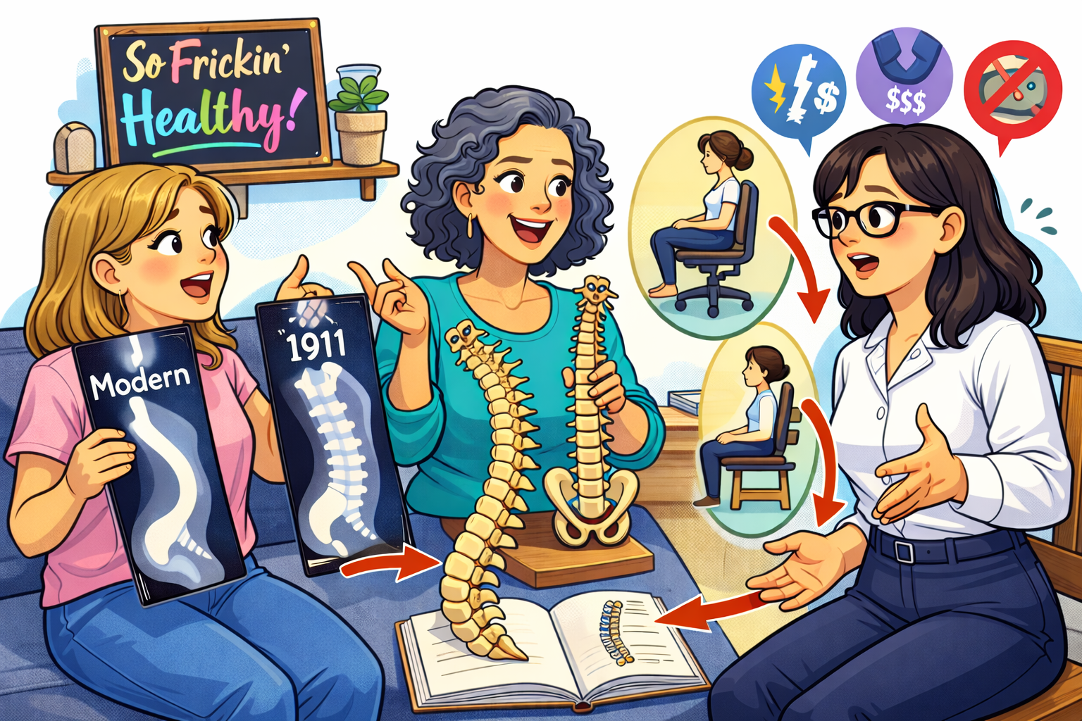 Back Pain, Busted Posture & Why the S-Shaped Spine Is Total BS