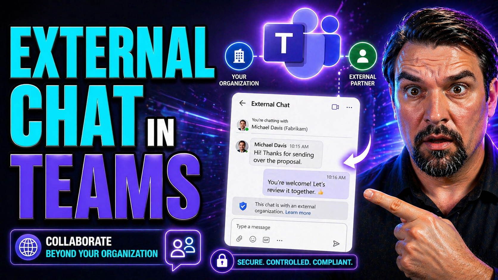 External Chat in Teams: How to Enable Secure Cross-Organization Communication