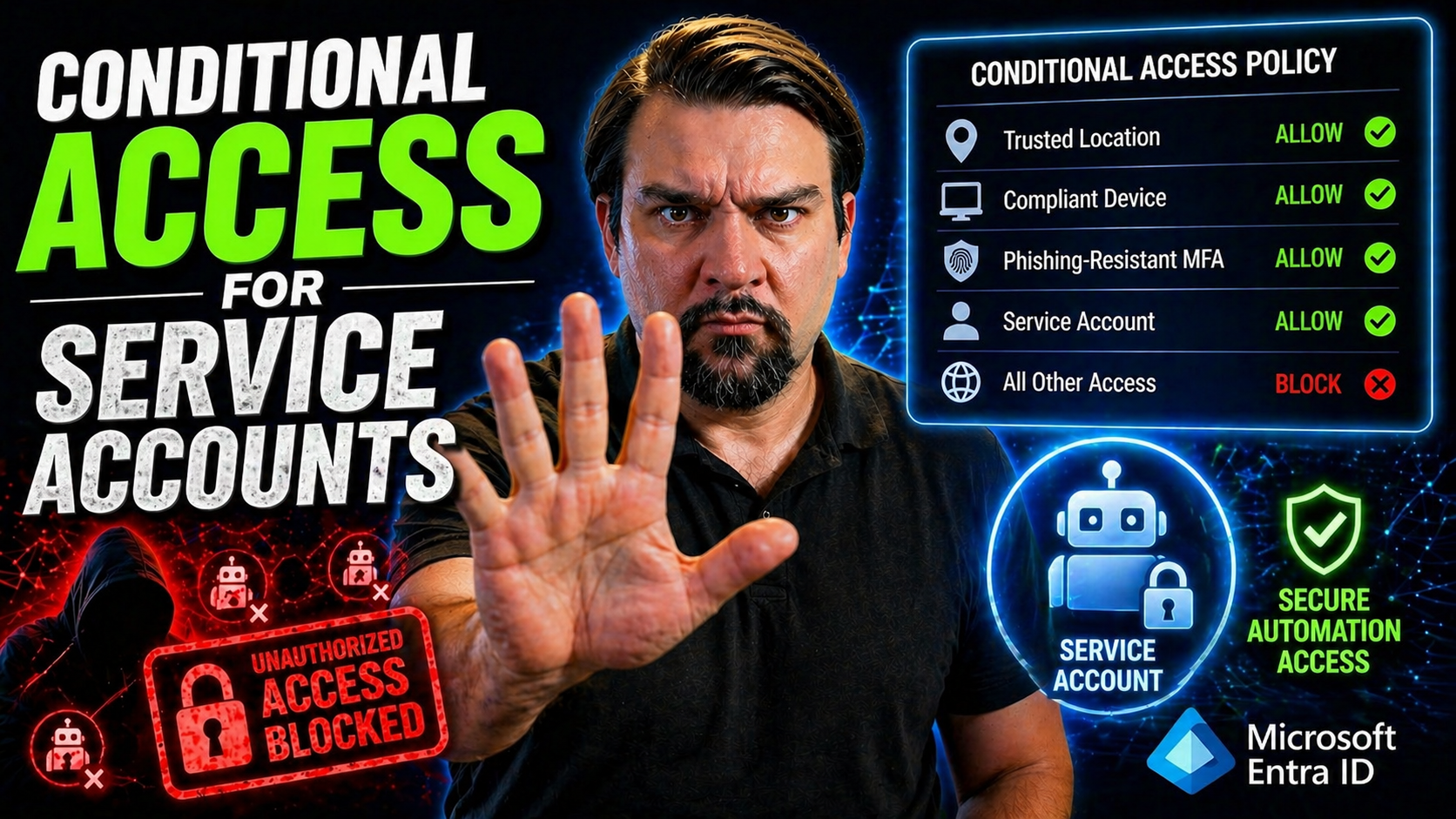 Conditional Access for Service Accounts in Microsoft Entra ID: The Essential Guide