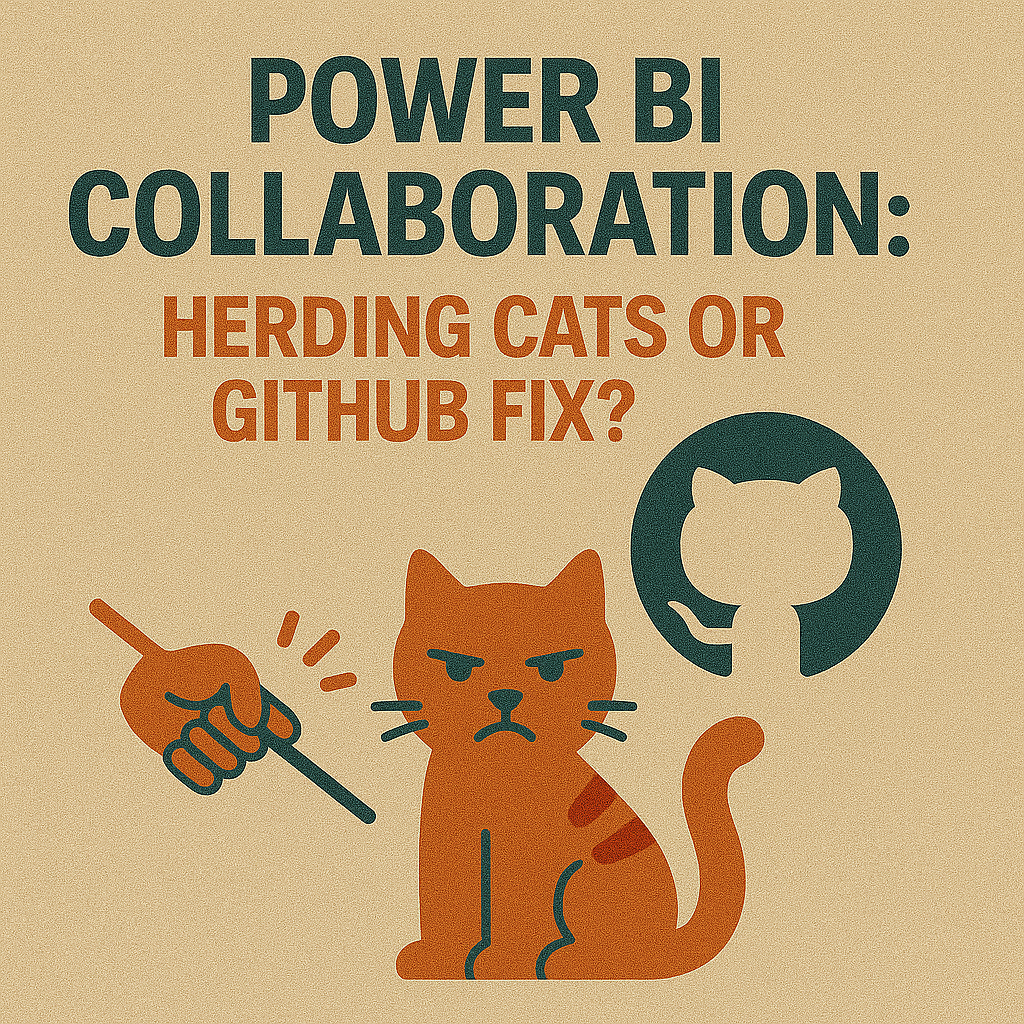 Power BI Collaboration: Herding Cats or GitHub Fix?