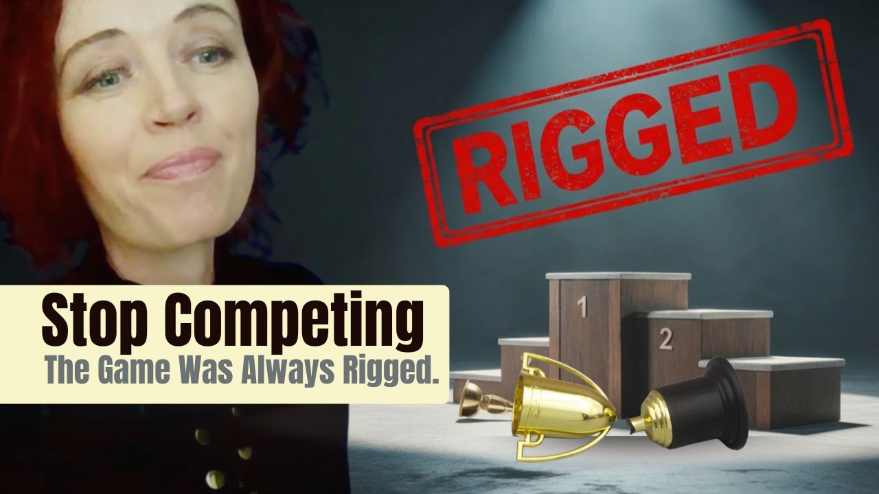 Stop Competing. The Game Was Always Rigged.