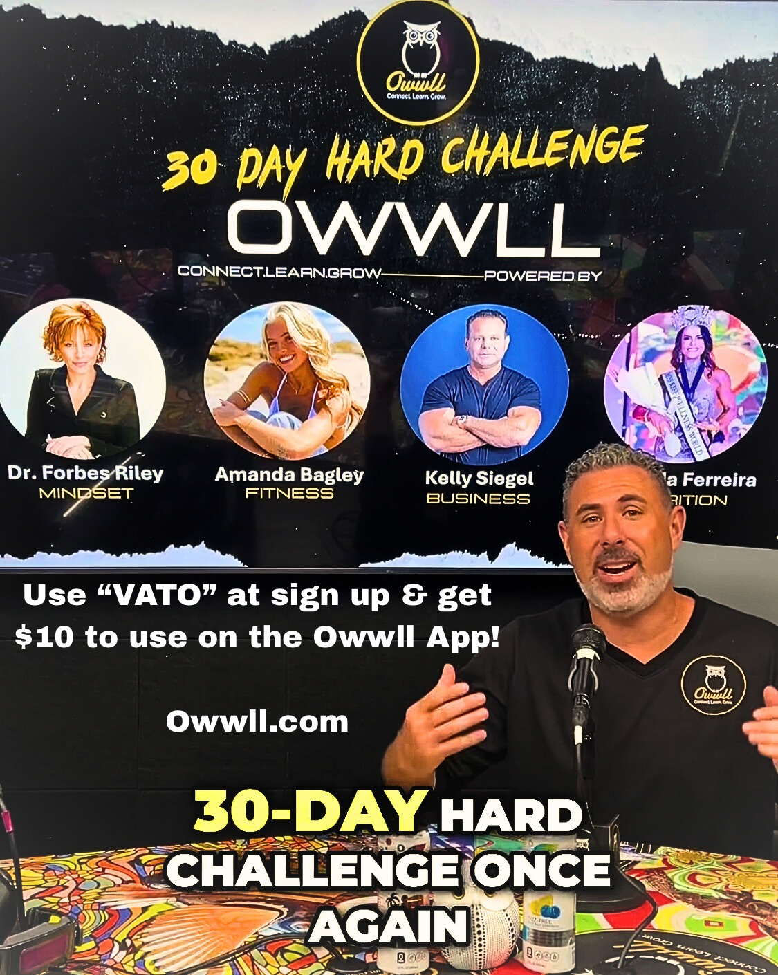 The Owwll 30 Day Hard Challenge: Day 1. 2am. Chicago.