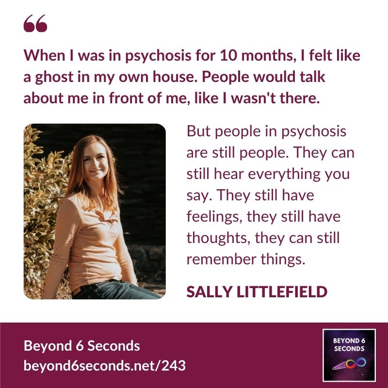 Living with schizoaffective disorder – with Sally Littlefield