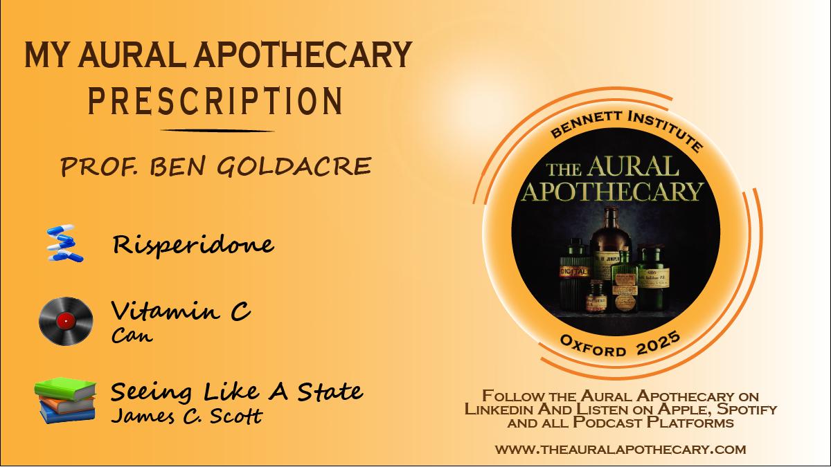 Live from Oxford with Professor Ben Goldacre - Bad Pharma, Good Data, Better Care