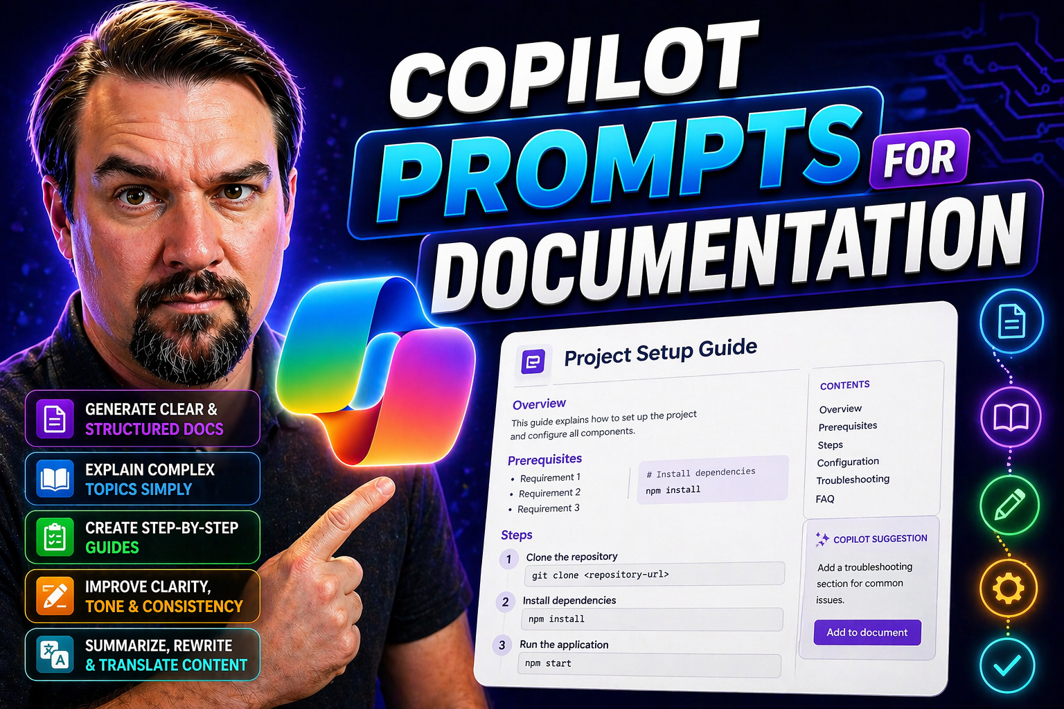 Best Copilot Prompts for Documentation