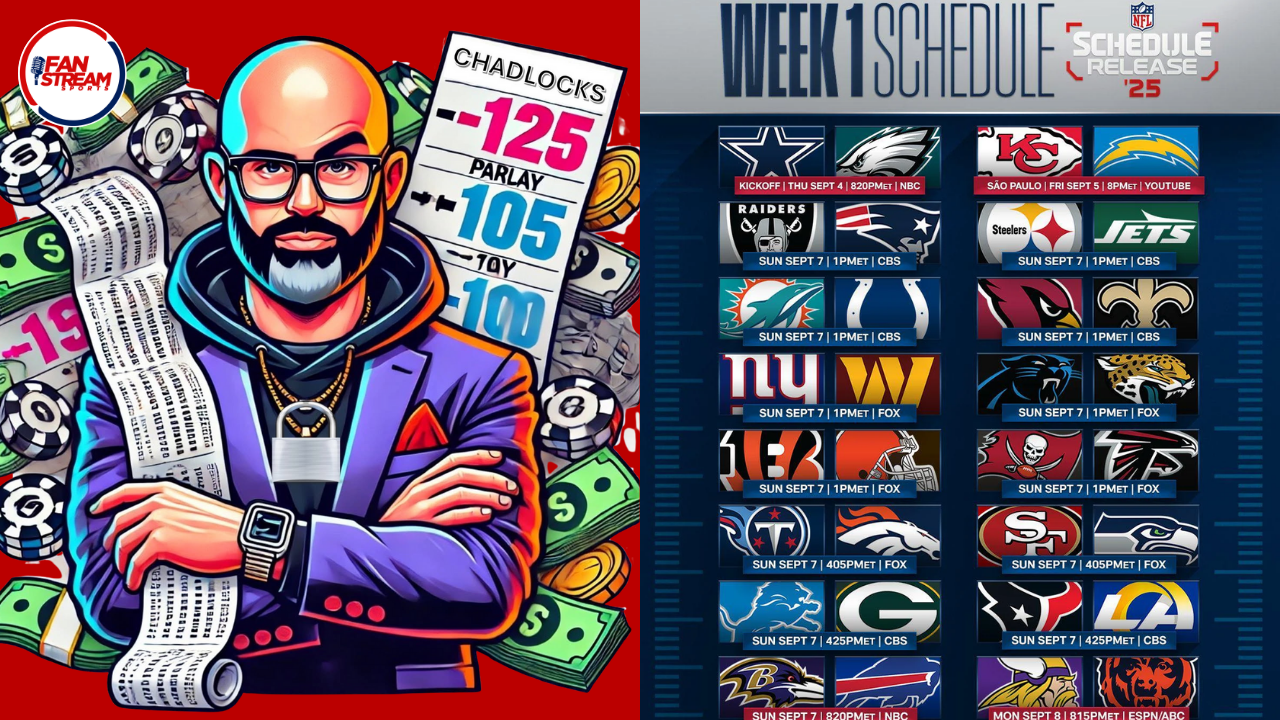 Chadlocks: 2025 #NFL Week 1