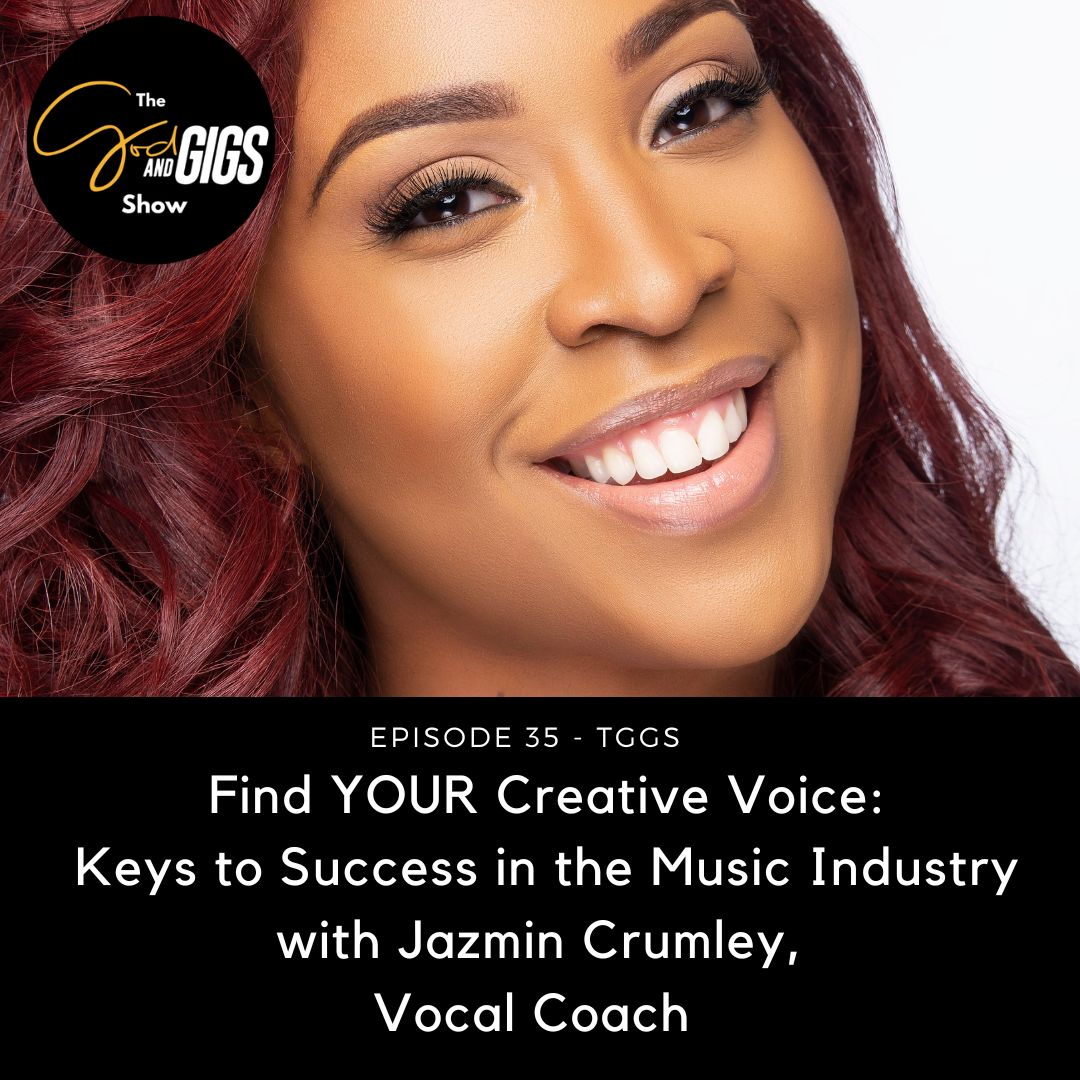Find Your Creative Voice: Keys to Success in the Music Industry with Jazmin Crumley, Vocal Coach
