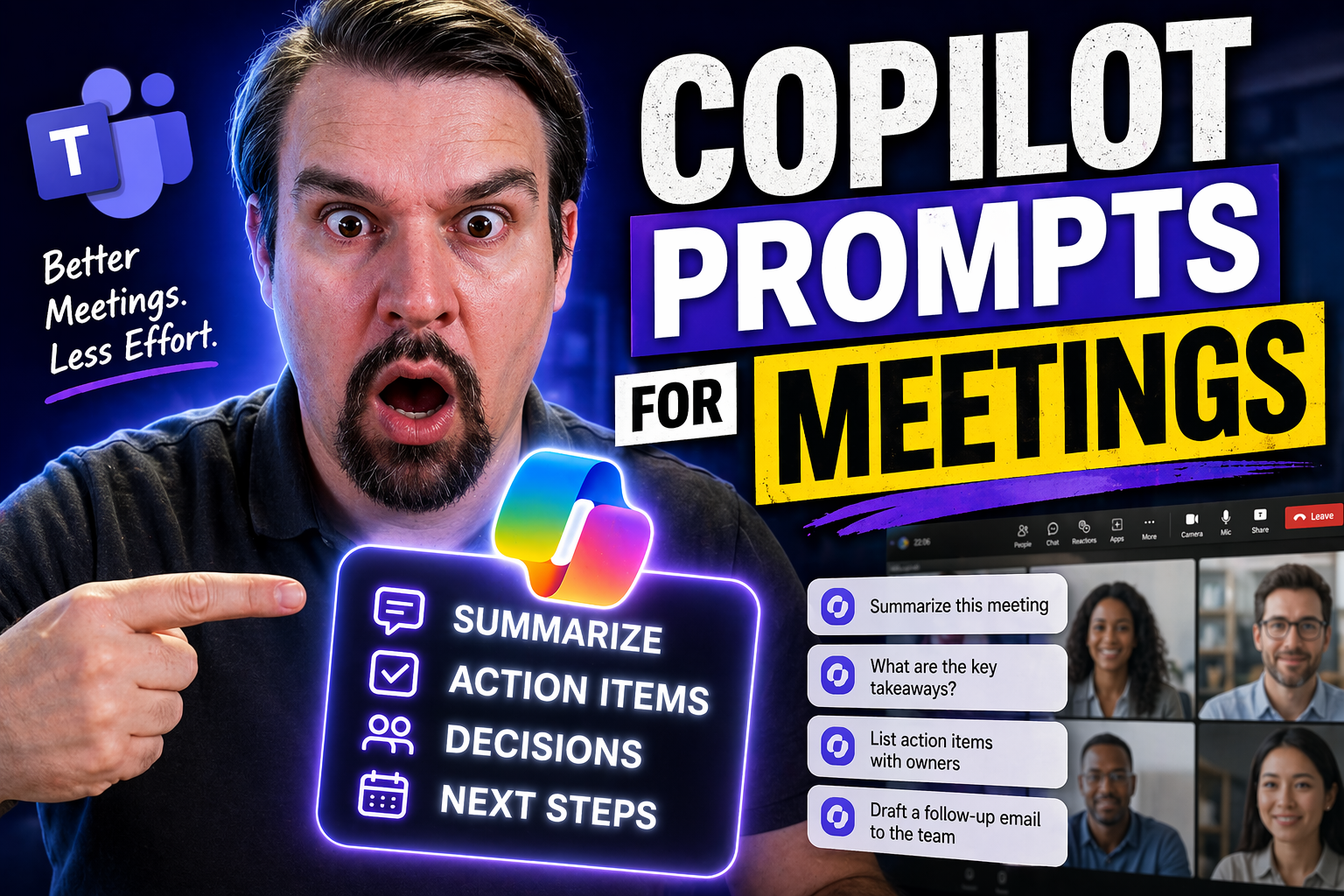 Mastering Copilot Prompts for Meetings in Microsoft 365