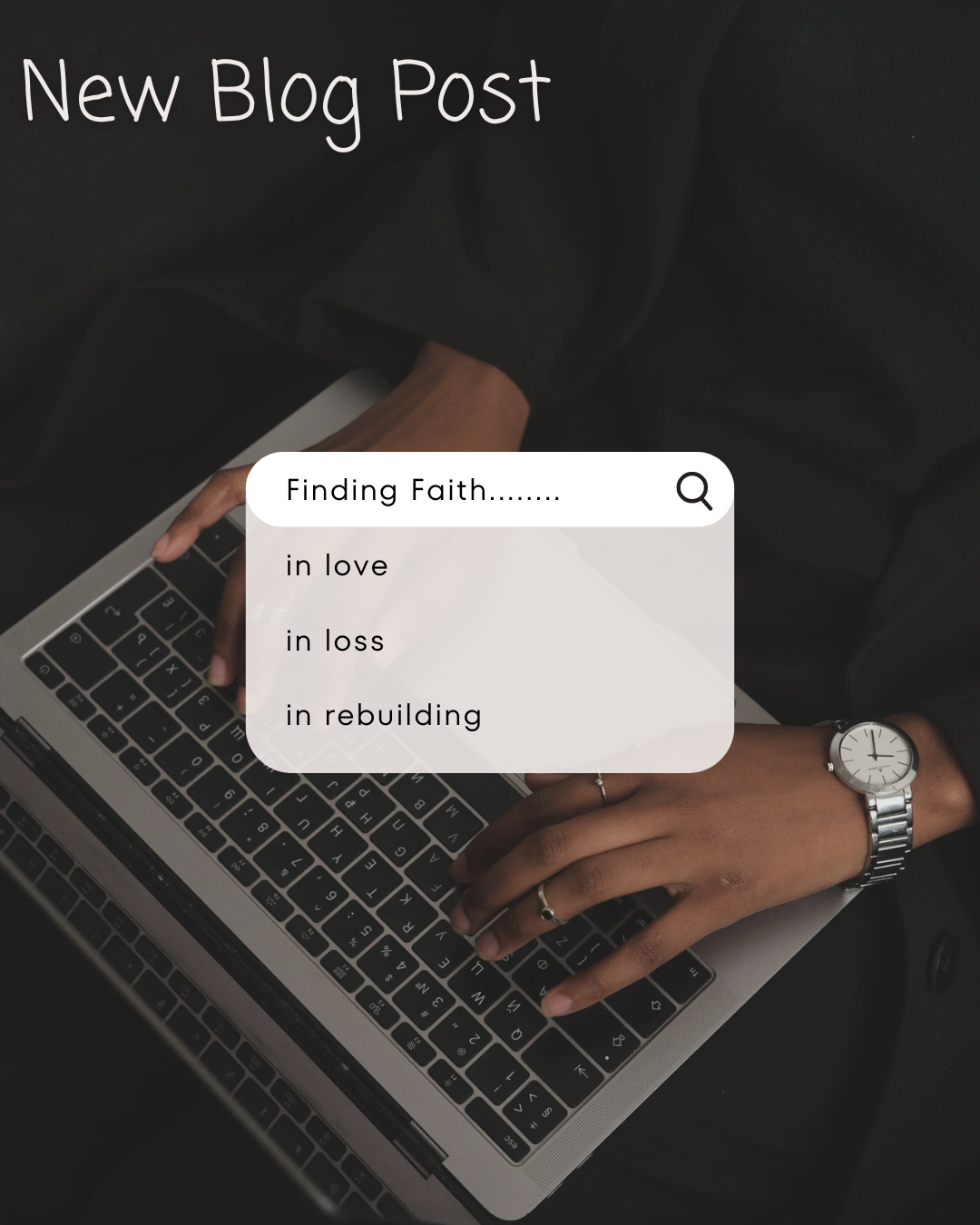 I Didn’t Lose My Faith — I Drifted From It I Didn’t Lose My Faith — I Drifted From It