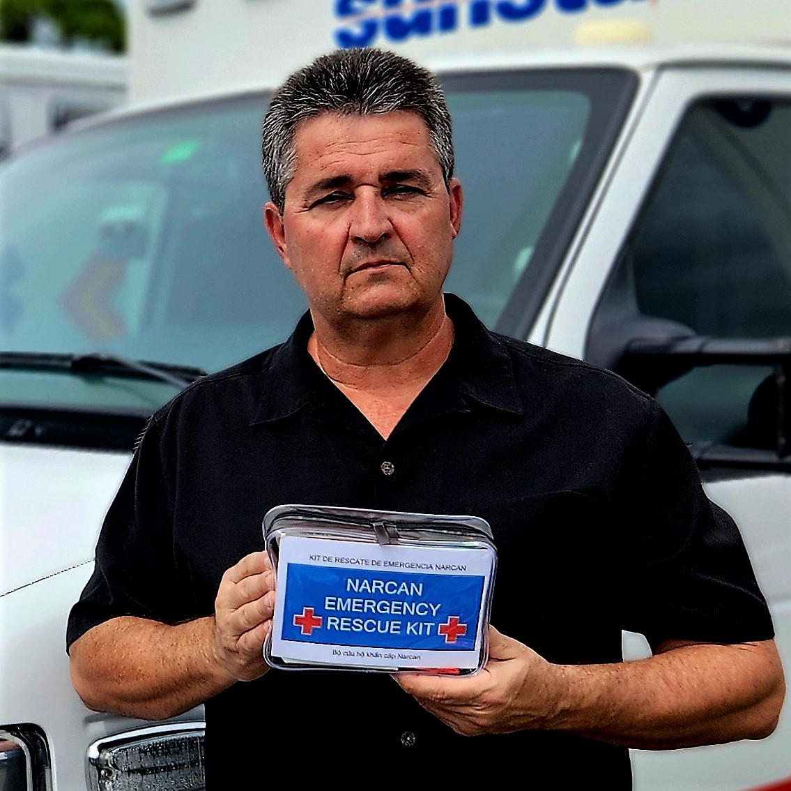 Dan Zsido Educating about Narcan Saving Lives