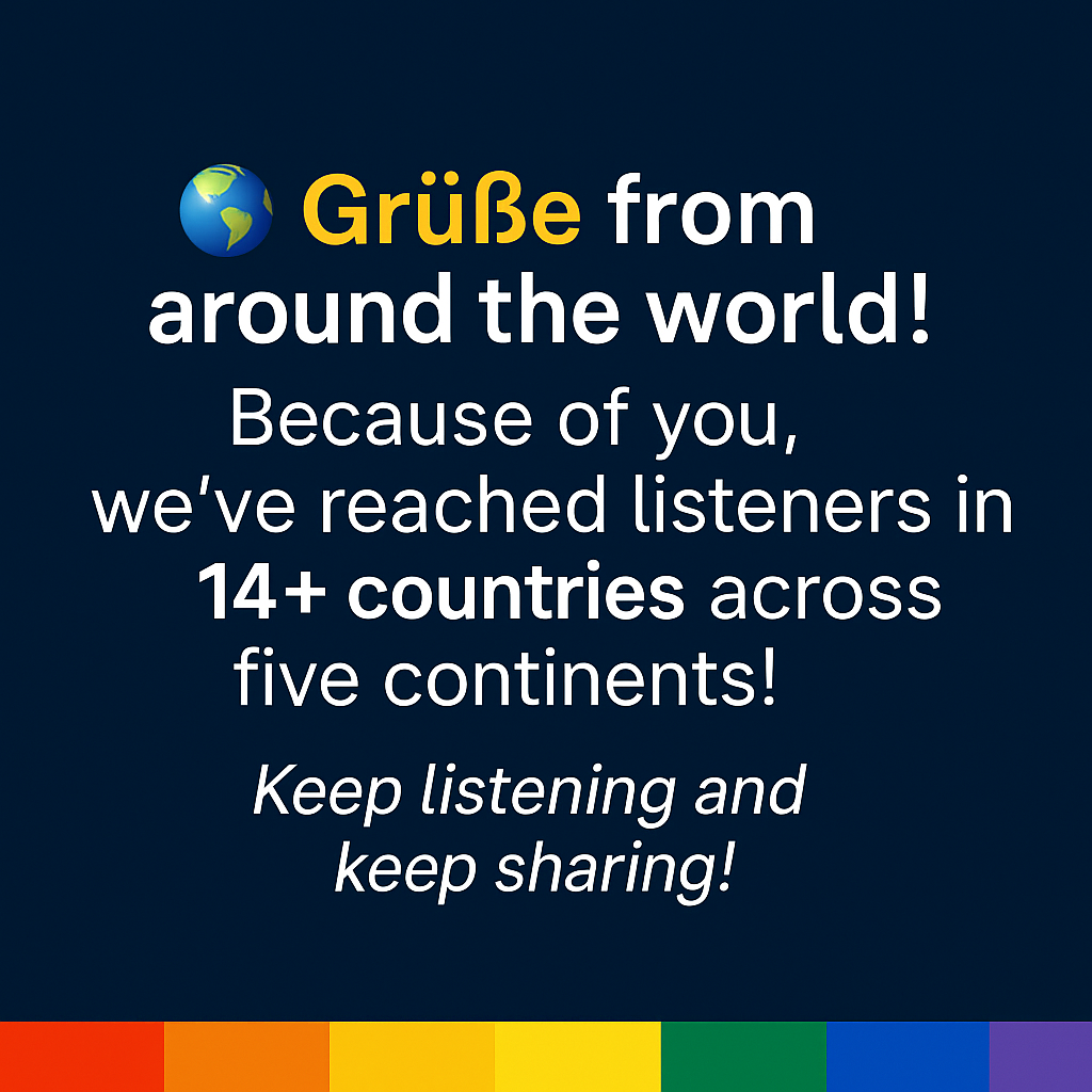 🌍 Heard in 14+ Countries!